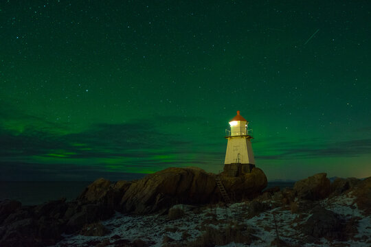 Lighthouse with Northernlight