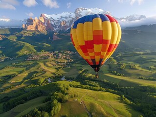 Mountain Adventure: Mountain Vistas and Aerial Perspectives in Hot Air Balloon Rides - Aerial Excursions in Hot Air Balloon Rides - Embark on a thrilling mountain adventure with hot air balloon rides