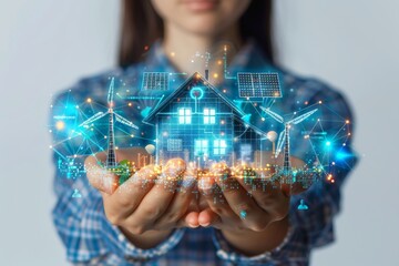 Smart Home Innovation Meets Real Estate: Strategies for Automated Living Spaces, Zoning Ordinances, and Enhancing Property Value through Technology - obrazy, fototapety, plakaty