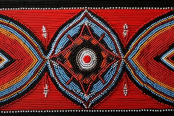 Traditional Colorful Beadwork