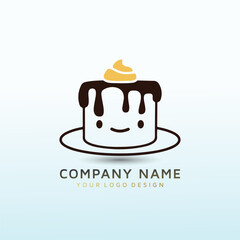 vector logo for a bakery design