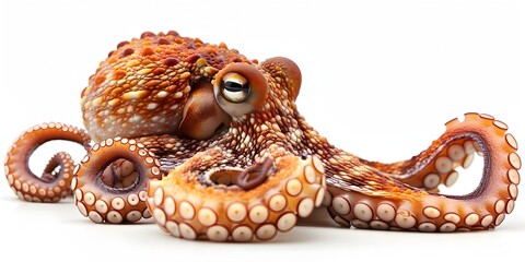 Crafty Octopus: Master of Camouflage in the Underwater Realm - obrazy, fototapety, plakaty
