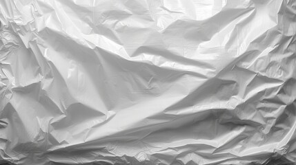 Obraz premium View of a White Plastic Bag Background. Generative AI