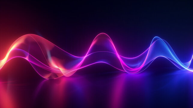 Musik, Licht, Wellen, Beat, Takt, design, Hinterrund, welle, leitung, Kruven, farbe, kunst, fraktal, pink, blau, vektor, effekt, energie, dynamisch, fliessend, lila, spiegelung, modern, equalizier