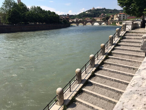 pier on the river
