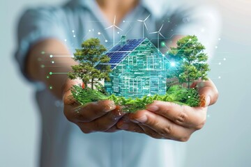 Revolutionizing Home and Garden Experiences with Smart Energy, Eco Home Designs, and Sustainable Tech: A Comprehensive Guide to Modern Living - obrazy, fototapety, plakaty