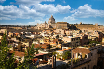 Fototapeta na wymiar St. Peter's Basilica at daylight