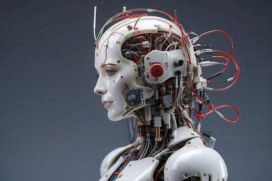 Future robot with brain injections