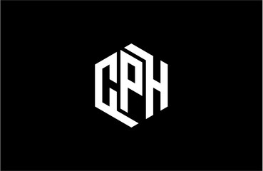 CPH creative letter logo design vector icon illustration