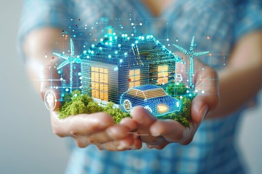 Revolutionizing Urban Living with Smart Energy and Sustainable Solutions: Insights into Isometric Cityscapes, Solar Monitoring, and Eco Tech Homes