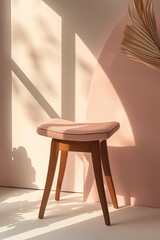 An isolated stool