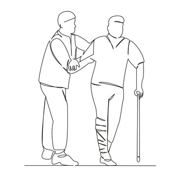 recommend clip art: doctor helping patient