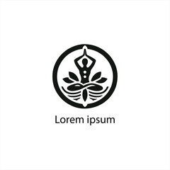 a yoga logo design
