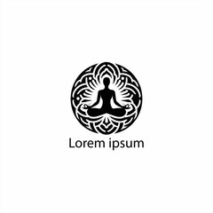 a yoga logo design
