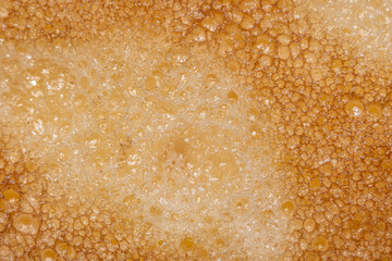 Crepe / pancake texture.