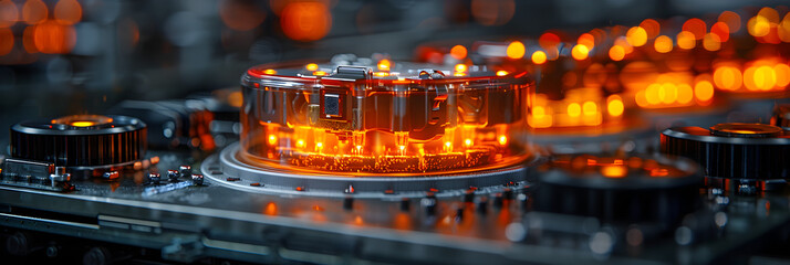 Detail of a rechargeable battery pack,
Exploring the potential of quantum computing
