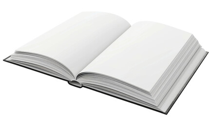 Fototapeta premium Open Book mockup - Cut out, Transparent background