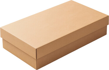Goods box mockup - Cut out, Transparent background