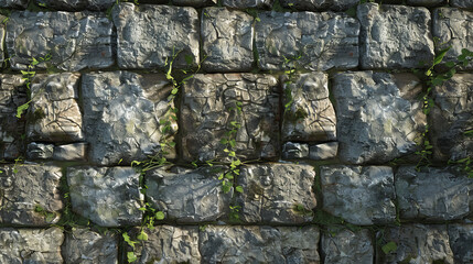 Nature inspired stone wall texture