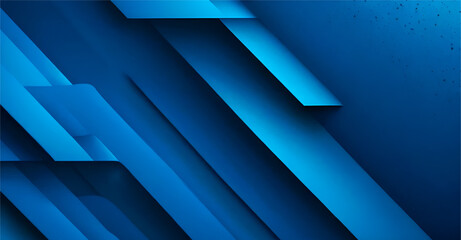 Abstract blue background with layer