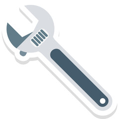 Wrench   icon which can easily edit and modify