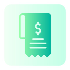 bill gradient icon