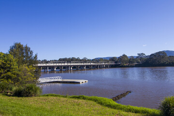 Shoalhaven river in Nowra at South Coast New South Wales Australia Nature photograph