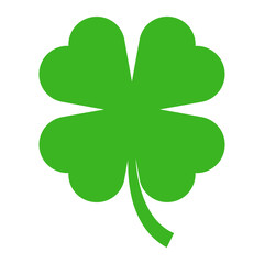 4 St Patrick's Day Shamrock icon.