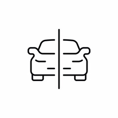 Car Symmetry Design Balance icon