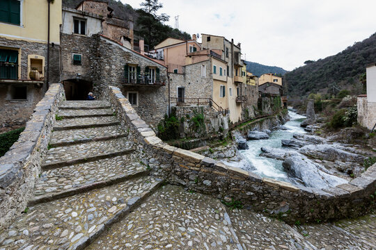 Zuccarello borgo ligure in provincia di Savona Italia