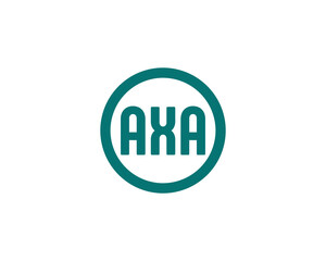 AXA logo design vector template