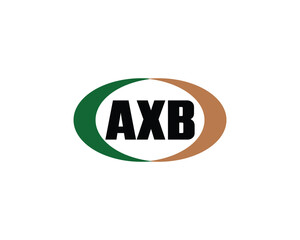 AXB Logo design vector template