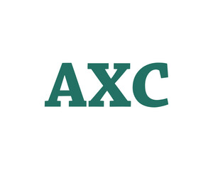 AXC logo design vector template