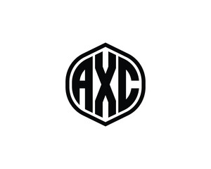 AXC logo design vector template