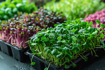 microgreen vegetable green organic plant