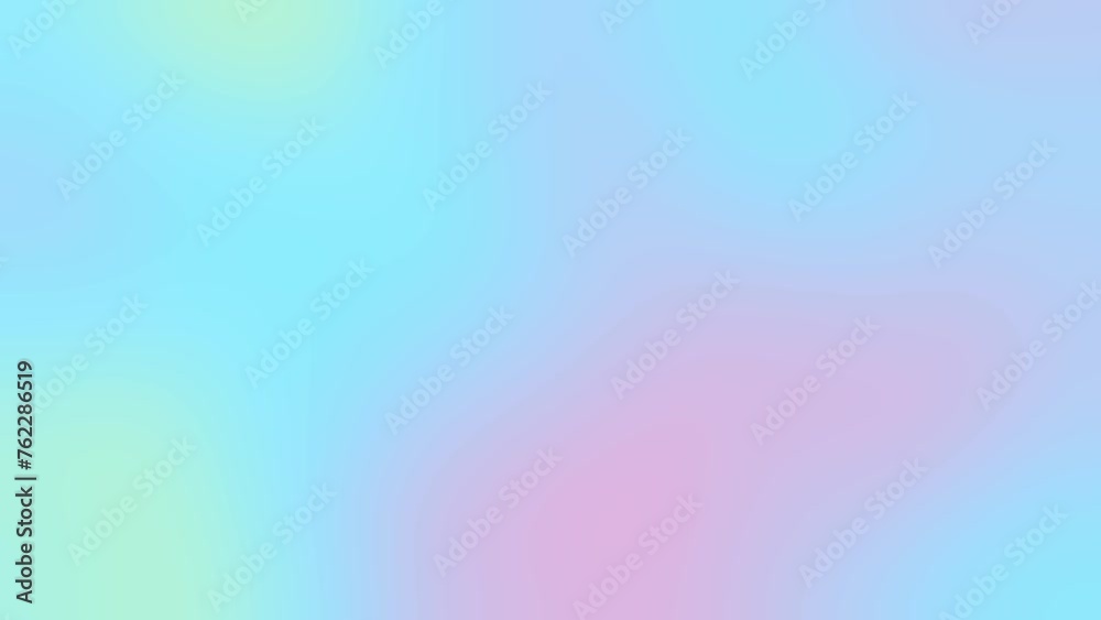 Poster Pastel colorful vibrant gradient color shifting animation background