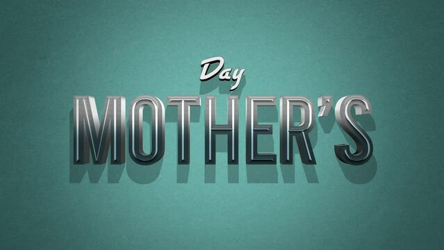 A simple yet beautiful blue text overlay with the words Mothers Day in a stylish font, serving as a heartfelt greeting for the special women in our lives