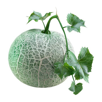 Winter melon isolated on transparent background