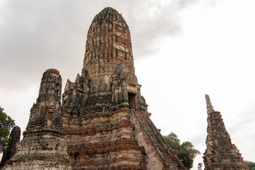 Budda Statue und Tempelanlage in Ayutthaya