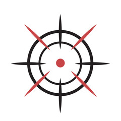 weapon aim icon for fire in game