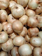 onions at the market