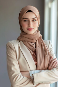 Trailblazing Muslim Business Leader in Hyper Realistic Photography
