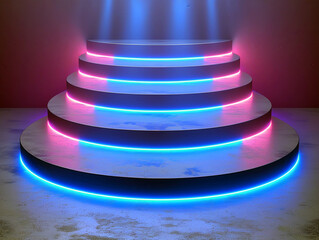 Scene illumination big collection-Bright lighting with the spotlight