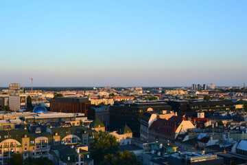 Naklejka premium Wroclaw, Poland. Aerial view of Wroclaw city 