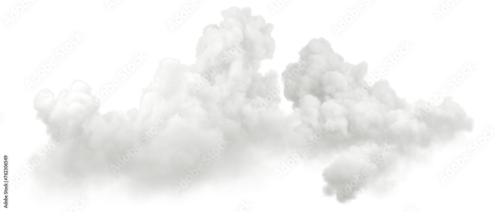Poster realistic soft clouds clipart isolate backgrounds 3d render png