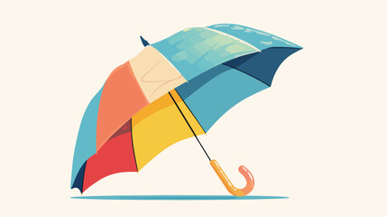 Umbrella vector illustration flat vector isolated