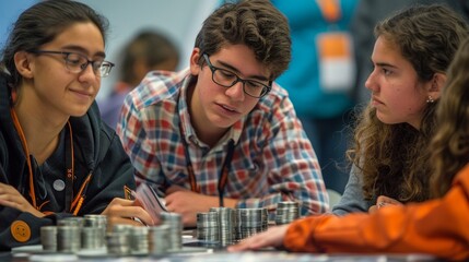 Youth finance workshop engaging teens with interactive budgeting and investment games