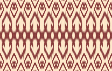 Ethnic abstract ikat art. Aztec ornament print. geometric ethnic pattern seamless  color oriental.  Design for background ,curtain, carpet, wallpaper, clothing, wrapping, Batik, vector illustration.