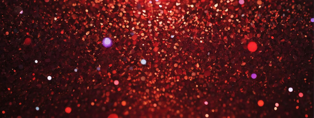 Ruby red sparkle glitter pattern background, evoking passion and intensity. - obrazy, fototapety, plakaty