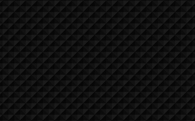 黒色の三角形の幾何学模様背景